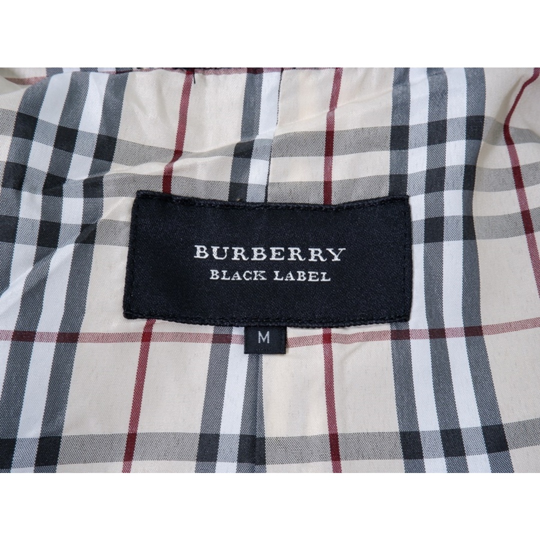 BURBERRY BLACK LABEL/バーバリー ブラックレーベル 裏地チェック千鳥柄シングルコート【M】【MCTA56647】 メンズのジャケット/アウター(その他)の商品写真