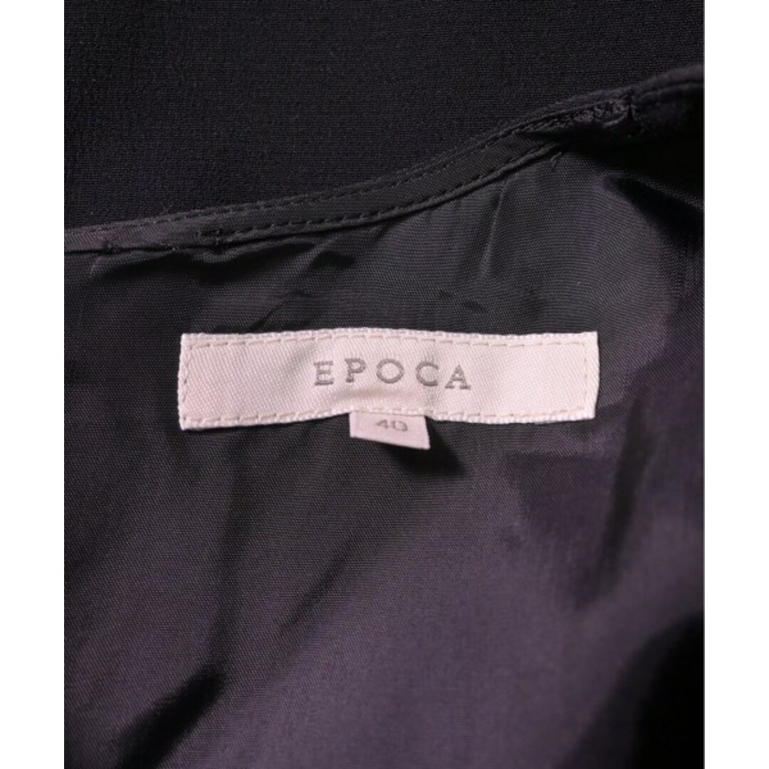 EPOCA(エポカ)のEPOCA エポカ ワンピース 40(M位) 黒 【古着】【中古】 レディースのワンピース(ひざ丈ワンピース)の商品写真