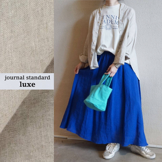 JOURNAL STANDARD - journal standard luxe 60リネン スタンドカラーシャツ