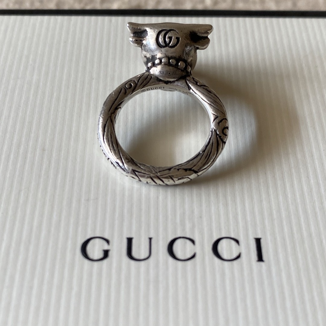 Gucci(グッチ)のGUCCI シルバーリング レディースのアクセサリー(リング(指輪))の商品写真