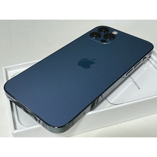 アイフォーン(iPhone)のApple iPhone12 Pro 128GB ブルー SIMフリー(スマートフォン本体)