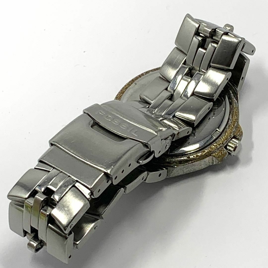 FOSSIL(フォッシル)の969 FOSSIL フォッシル メンズ 腕時計 回転ベゼル クオーツ式 人気 メンズの時計(腕時計(アナログ))の商品写真