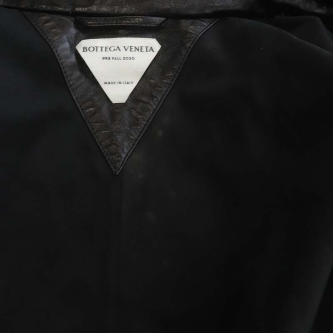 Bottega Veneta(ボッテガヴェネタ)のボッテガヴェネタ SHINY LEATHER FULL-ZIP CARDIGAN レディースのジャケット/アウター(その他)の商品写真
