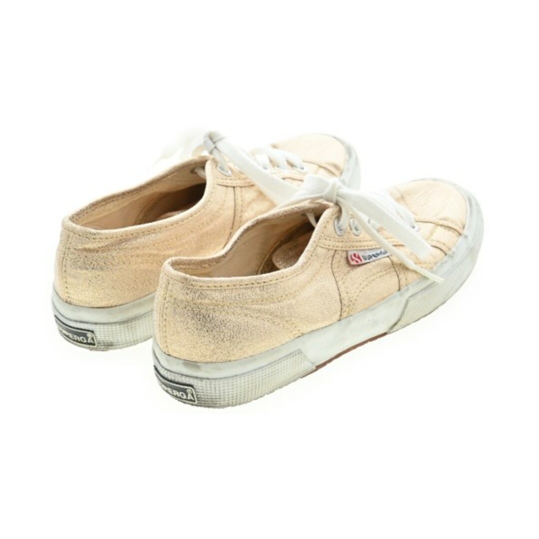 SUPERGA(スペルガ)のSUPERGA スペルガ スニーカー EU36(22.5cm位) ゴールド 【古着】【中古】 レディースの靴/シューズ(スニーカー)の商品写真