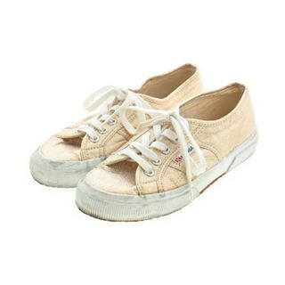 SUPERGA - SUPERGA スペルガ スニーカー EU36(22.5cm位) ゴールド 【古着】【中古】