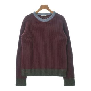 VALENTINO - VALENTINO ヴァレンティノ ニット・セーター S エンジ 【古着】【中古】