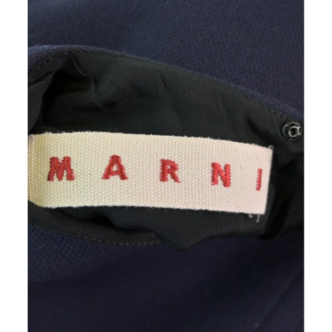Marni(マルニ)のMARNI マルニ ワンピース 40(M位) 紺 【古着】【中古】 レディースのワンピース(ひざ丈ワンピース)の商品写真