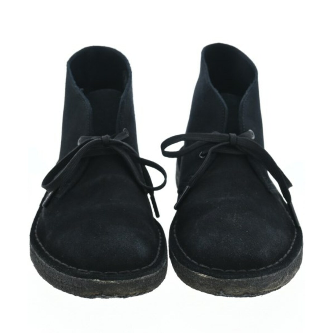 Clarks(クラークス)のclarks クラークス ブーツ 6 1/2(24.5cm位) 黒 【古着】【中古】 メンズの靴/シューズ(ブーツ)の商品写真