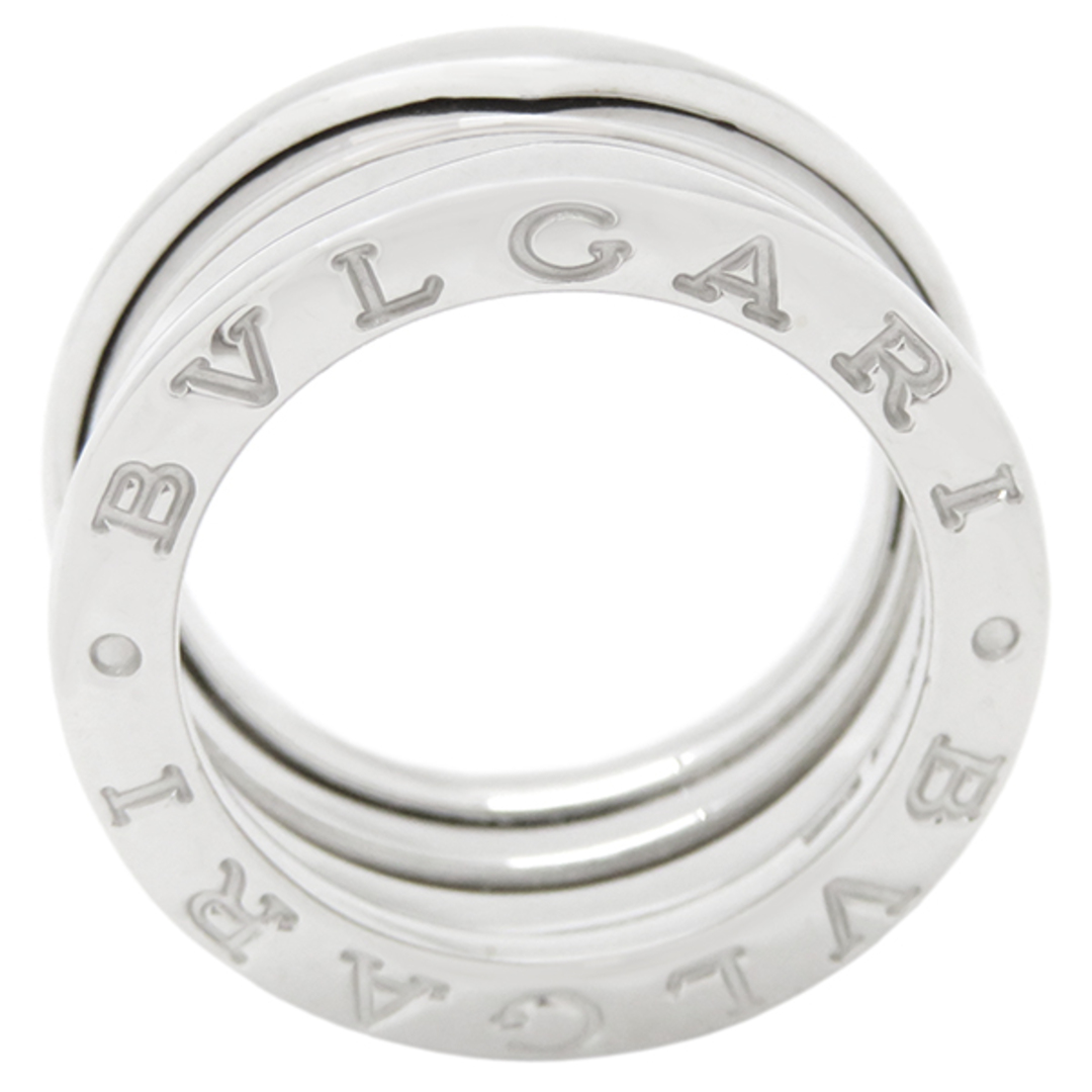 BVLGARI(ブルガリ)のブルガリ BVLGARI リング 指輪 ビーゼロワン B-zero1 2バンドリング  K18WG ホワイトゴールド #47(JP7) 750 18金 【中古】 レディースのアクセサリー(リング(指輪))の商品写真