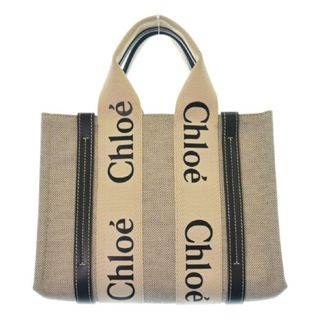 クロエ(Chloe)のChloe クロエ ハンドバッグ - ベージュ 【古着】【中古】(ハンドバッグ)