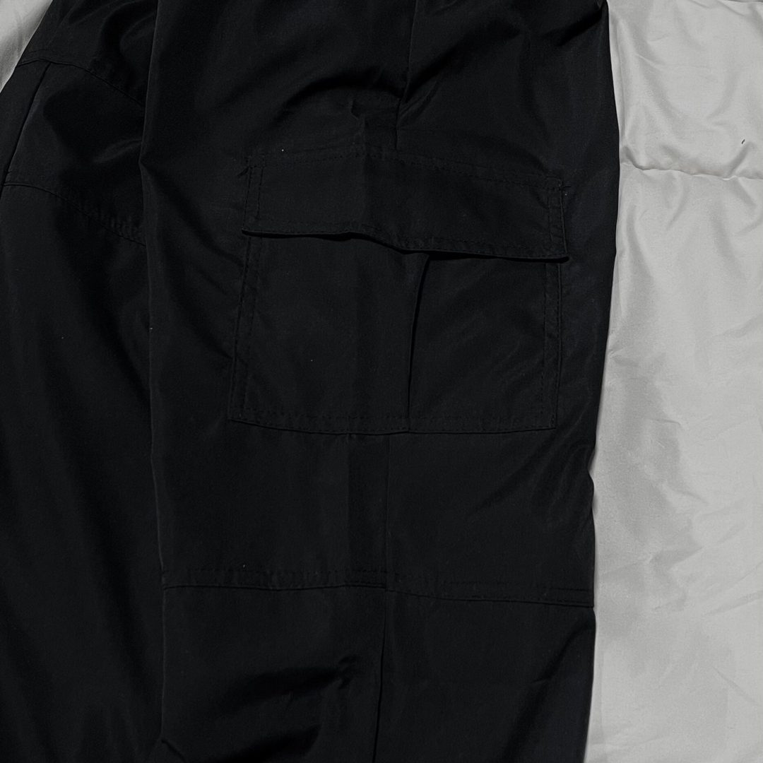 【3XL】カーゴパンツ ブラック　ジョガー 脚長 スタイ ルアップ 韓国♡ レディースのパンツ(カジュアルパンツ)の商品写真