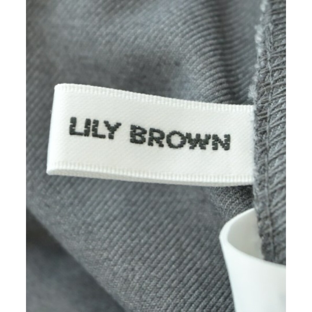 Lily Brown(リリーブラウン)のLILY BROWN リリーブラウン ひざ丈スカート 1(M位) グレー 【古着】【中古】 レディースのスカート(ひざ丈スカート)の商品写真