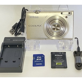 Nikon - Nikon coolpix s5100 ニコン　デジカメ　SDカード付【2GB】