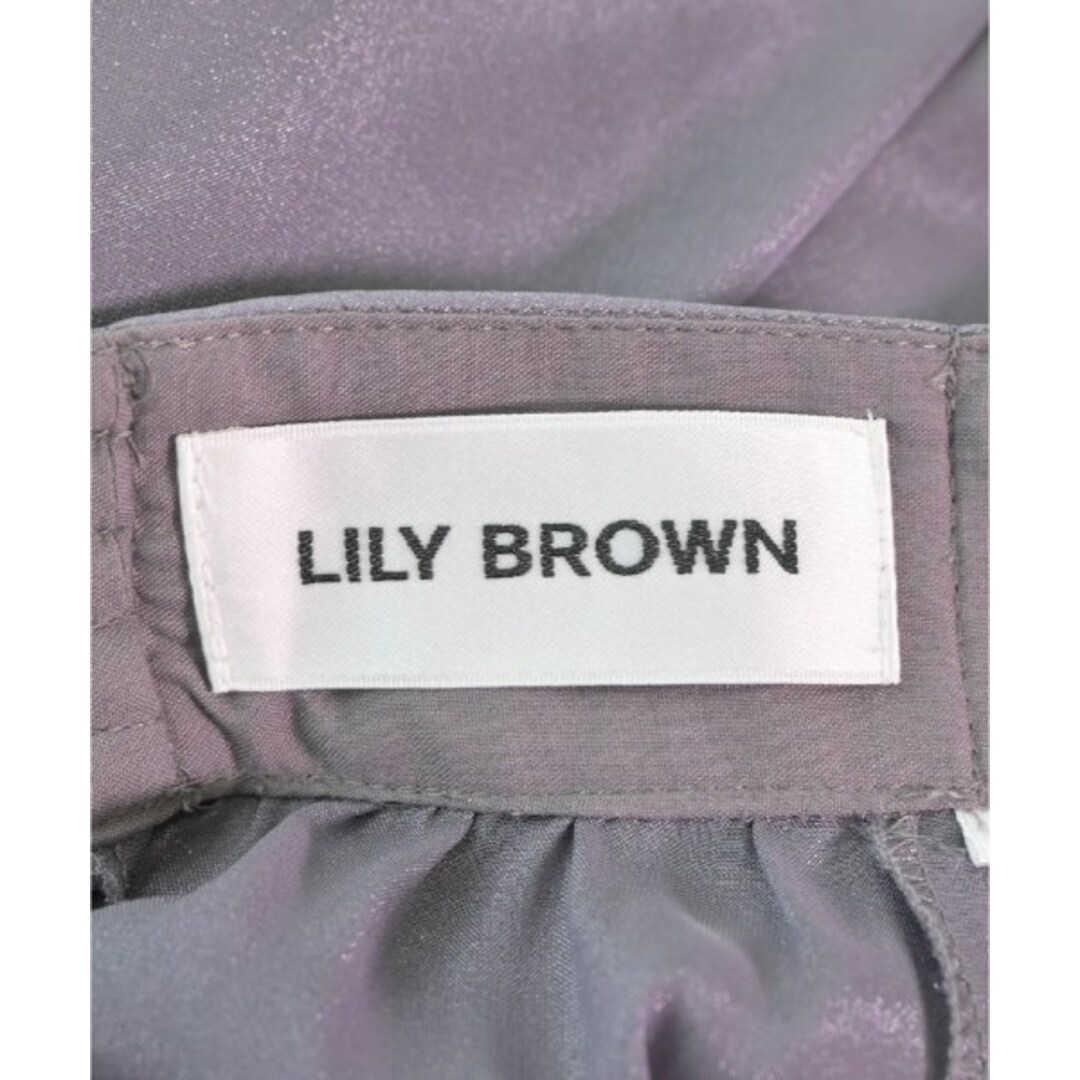 Lily Brown(リリーブラウン)のLILY BROWN ロング・マキシ丈スカート ONE グレー(ラメ) 【古着】【中古】 レディースのスカート(ロングスカート)の商品写真