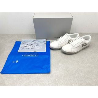 SANGACIO × Jean Michel Basquiat（サンガッチョ×バスキア）SG8 WHITE ホワイト スニーカー 27.0cm【B0470-007】(スニーカー)