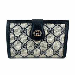 グッチ(Gucci)のGUCCI　オールドグッチ ヴィンテージ GG柄  がま口  財布(財布)