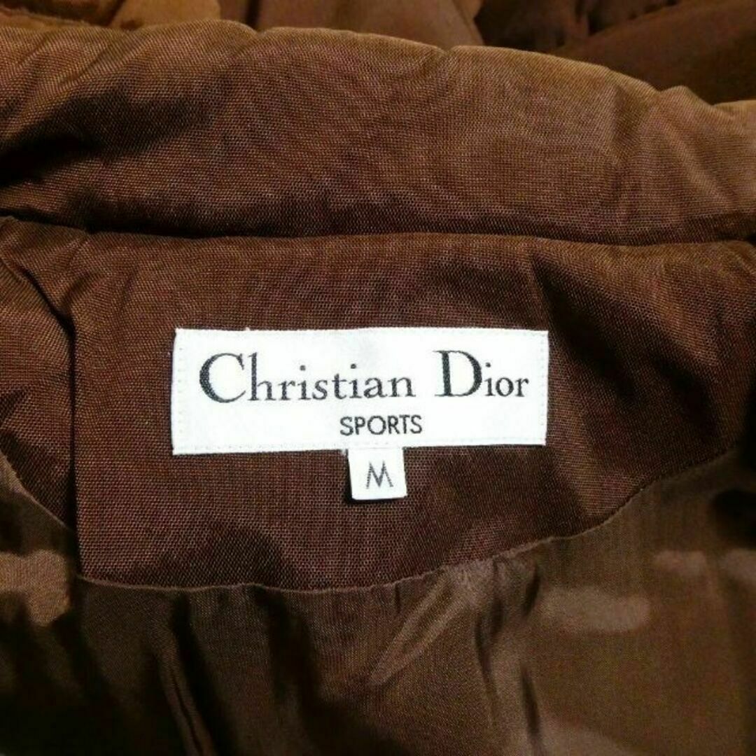 Christian Dior(クリスチャンディオール)の良品 綺麗 クリスチャンディオール オーバーサイズ バックロゴ 中綿ブルゾン レディースのジャケット/アウター(ブルゾン)の商品写真