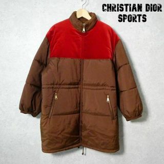 Christian Dior - 良品 綺麗 クリスチャンディオール オーバーサイズ バックロゴ 中綿ブルゾン