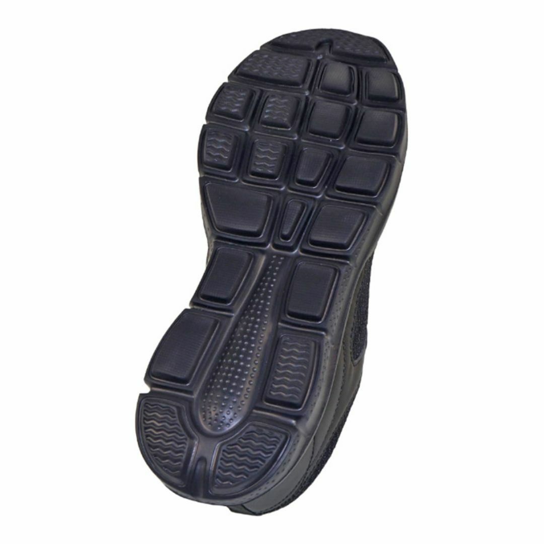 【新品 未使用】軽量スニーカー ブラック 26.0cm 黒 24249 メンズの靴/シューズ(スニーカー)の商品写真