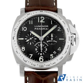 パネライ(PANERAI)のパネライ ルミノールクロノ PAM00074 D番 メンズ 中古 腕時計(腕時計(アナログ))