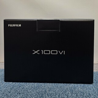 フジフイルム(富士フイルム)のFUJI FILM デジタルカメラ X100VI BLACK　新品未使用(コンパクトデジタルカメラ)