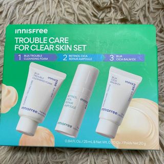 イニスフリー(Innisfree)の未使用　イニスフリー　クリアリング&モイスチャライジング　スキンケアセット(美容液)