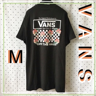 ヴァンズ(VANS)のVANSバンズ US限定激レアコラボチェッカーボードＴシャツＭ　1点物(Tシャツ/カットソー(半袖/袖なし))