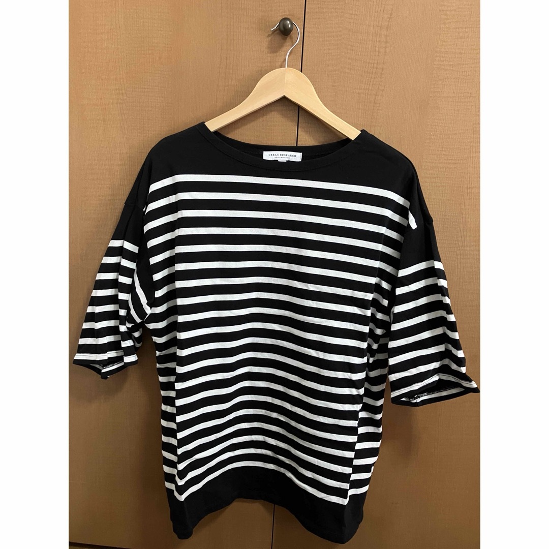 URBAN RESEARCH(アーバンリサーチ)の 【未使用品】 アーバンリサーチ URBAN RESEARCH Tシャツ ボーダ メンズのトップス(Tシャツ/カットソー(半袖/袖なし))の商品写真