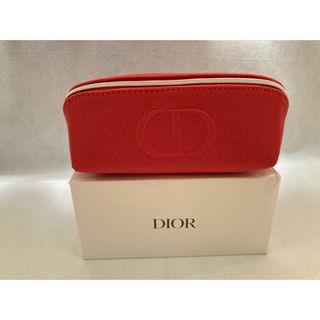 ディオール(Dior)の【Dior】ディオール スクエアポーチ カーネーションピンク 【新品未使用】(ポーチ)