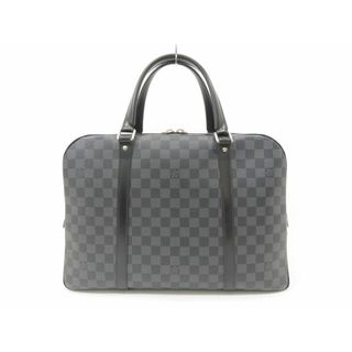 ルイヴィトン(LOUIS VUITTON)の【新着】ルイ・ヴィトン N51195 ダミエ･グラフィット ポルトドキュマン・ヴォワヤージュ ビジネスバッグ 【池袋店】【中古】(ビジネスバッグ)