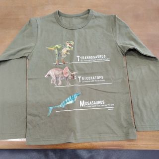 シュライヒ(Schleich)のSchleich　恐竜　長袖Tシャツ(Tシャツ/カットソー)