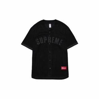 Supreme - S Supreme Ultrasuede Baseball Jersey