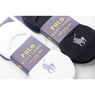 ポロラルフローレン(POLO RALPH LAUREN)のPOLOポロラルフローレン【男女兼用フットカバー／6足セット】（3足×2セット）(ソックス)