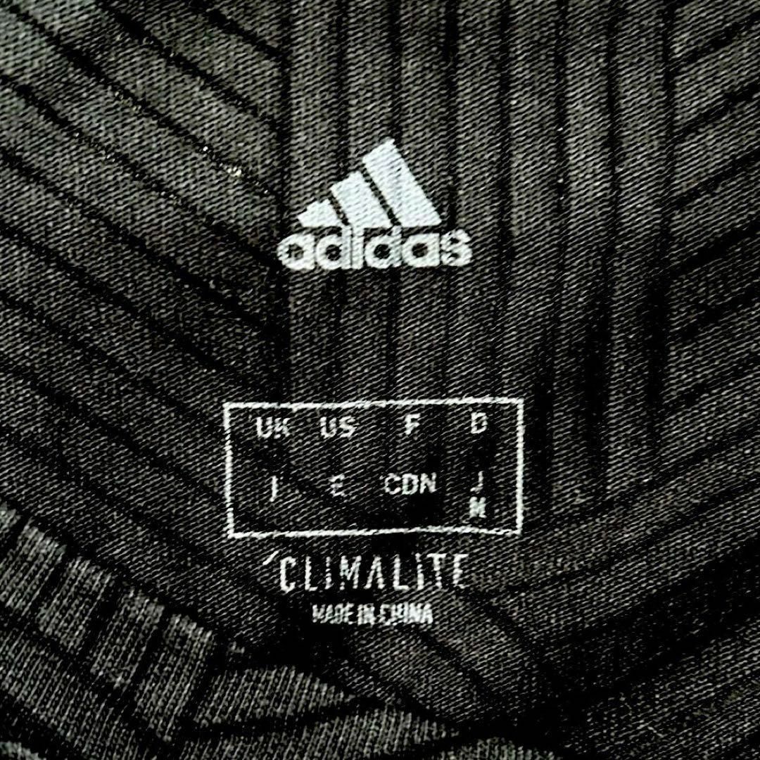 adidas(アディダス)のH56 アディダス CLMALITE Tシャツ 半袖 黒 無地 M Uネック メンズのトップス(Tシャツ/カットソー(半袖/袖なし))の商品写真