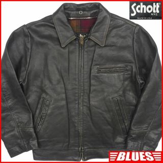 ショット(schott)のSchott 40 ショット L ライダースジャケット シングル HH9529(レザージャケット)