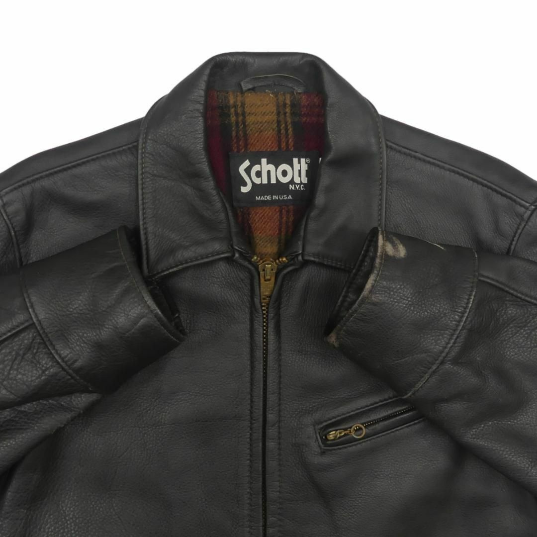 Schott 40 ショット L ライダースジャケット シングル HH9530 Schott 40 ショット L ライダースジャケット シングル HH9530