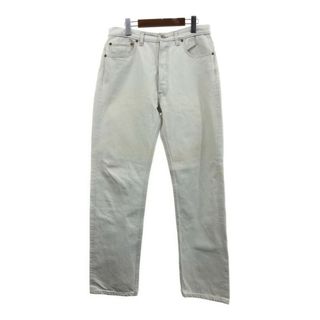 リーバイス(Levi's)の00年代 USA製 Levi's リーバイス 501 デニムパンツ ホワイト (メンズ W34 L32) 中古 古着 Q7236(デニム/ジーンズ)