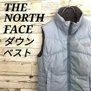 ザノースフェイス(THE NORTH FACE)の【k6756】希少USA規格ノースフェイス刺繍ロゴダウンベスト550フィルパワー(その他)