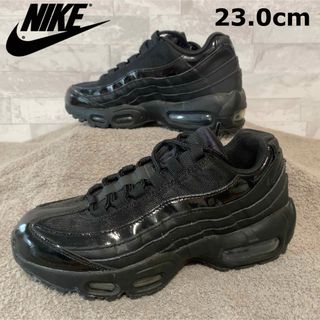 ナイキ(NIKE)の★状態良好★ WMNS AIR MAX 95 triple BLACK 23.0(スニーカー)