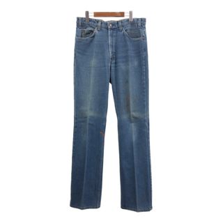 リーバイス(Levi's)の80年代 Levi's リーバイス 517-0917 デニムパンツ オレンジタブ ライトブルー (メンズ W34 L36) 中古 古着 Q7238(デニム/ジーンズ)