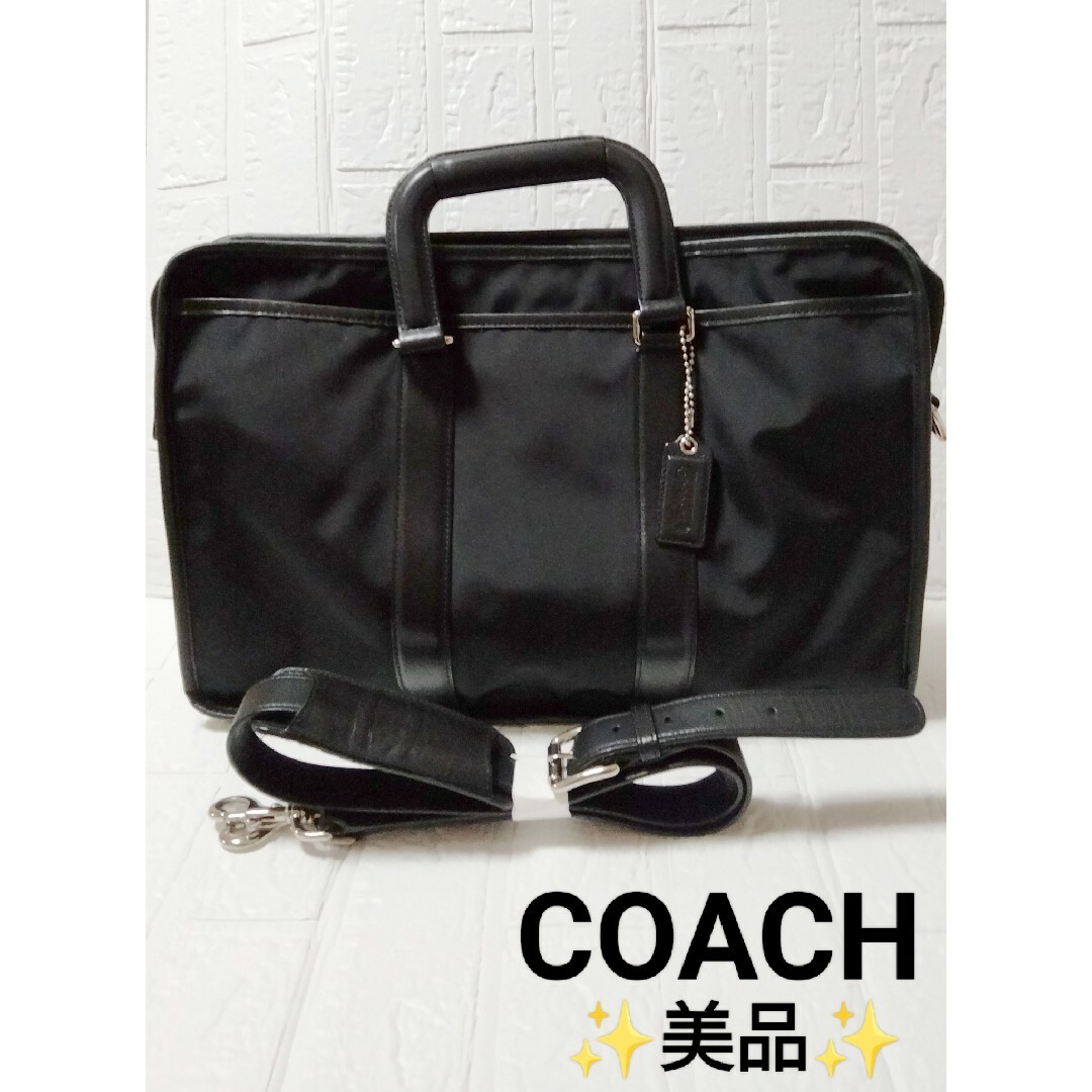 COACH(コーチ)の【№635】COACH コーチ ビジネスバック ブリーフケース エンバシー メンズのバッグ(ビジネスバッグ)の商品写真