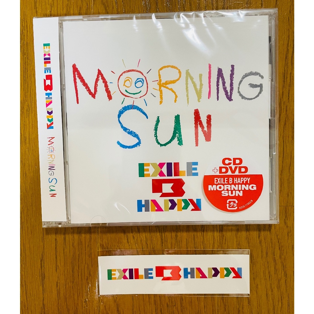 EXILE TRIBE(エグザイル トライブ)の【DVD付きCD】「MORNING SUN」EXILE B HAPPY エンタメ/ホビーのCD(ポップス/ロック(邦楽))の商品写真
