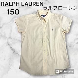 ラルフローレン(Ralph Lauren)のラルフローレン RALPH LAUREN ワイシャツ 黄色 150 ボタンシャツ(ブラウス)