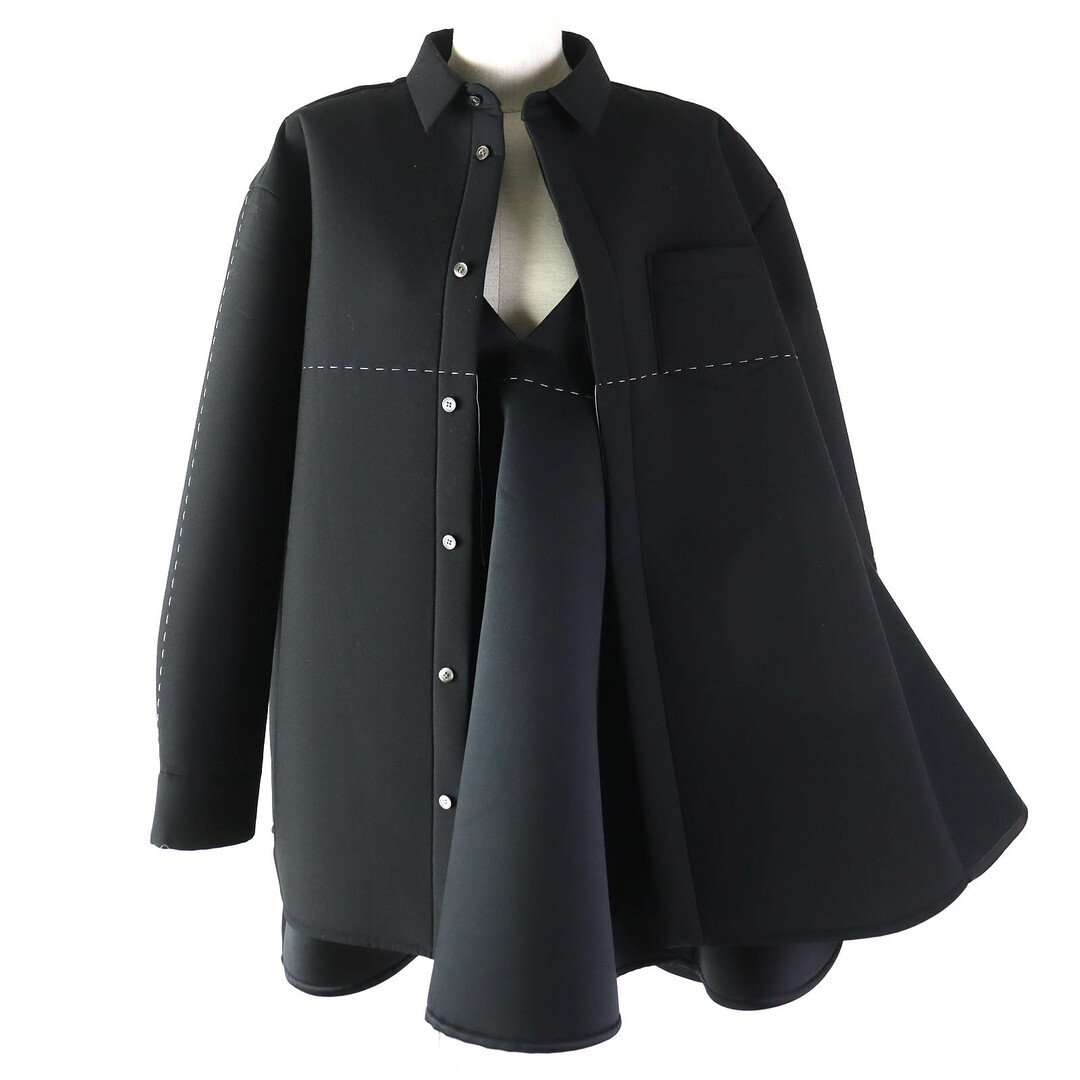 sacai - 極美品△Sacai サカイ 23-07024 Suiting Bonding Dress sacai - 極美品△Sacai サカイ 23-07024 Suiting Bonding Dress