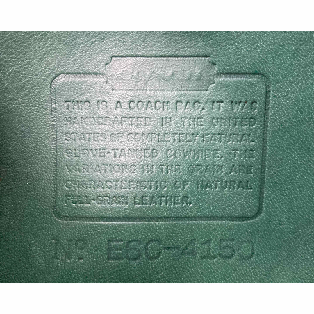 COACH(コーチ)の【美品】COACH オールドコーチ　ショルダーバッグ　USA製　E6C-4150 レディースのバッグ(ショルダーバッグ)の商品写真