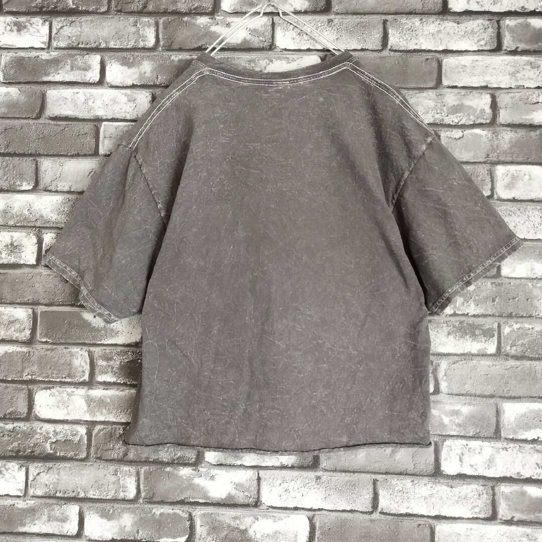MUSIC TEE(ミュージックティー)のACDC鬼フェードロックバンドtシャツTシャツバンTバンtビッグロゴacdc半袖 メンズのトップス(Tシャツ/カットソー(半袖/袖なし))の商品写真