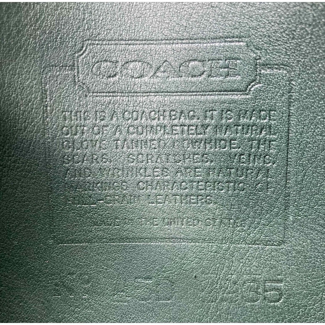 COACH(コーチ)の【美品】COACH オールドコーチ　ショルダーバッグ　USA製　A5D-9935 レディースのバッグ(ショルダーバッグ)の商品写真