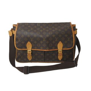 ルイヴィトン(LOUIS VUITTON)のLOUIS VUITTON ルイ ヴィトン ジベシエールGM ショルダーバッグ M42249 モノグラム キャンバス ブラウン 良品 中古 63621(ハンドバッグ)