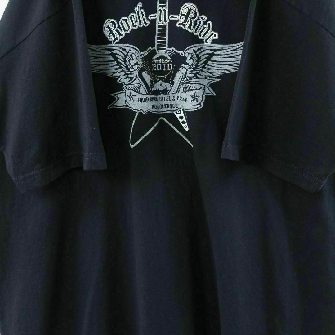 【希少】ハードロックカフェ Tシャツ 両面プリント ビッグロゴ ビッグシルエット メンズのトップス(Tシャツ/カットソー(半袖/袖なし))の商品写真
