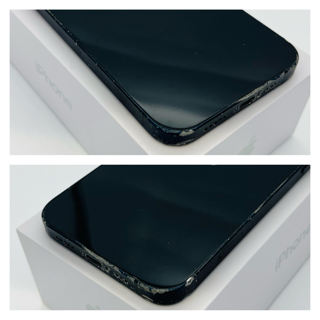 iPhone(アイフォーン)の新品電池　特価品　iPhone 12 ブラック 128 GB SIMフリー　本体 スマホ/家電/カメラのスマートフォン/携帯電話(スマートフォン本体)の商品写真